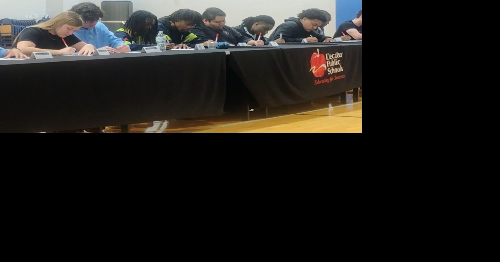 Decatur Public School seniors celebrate Career Signing Day