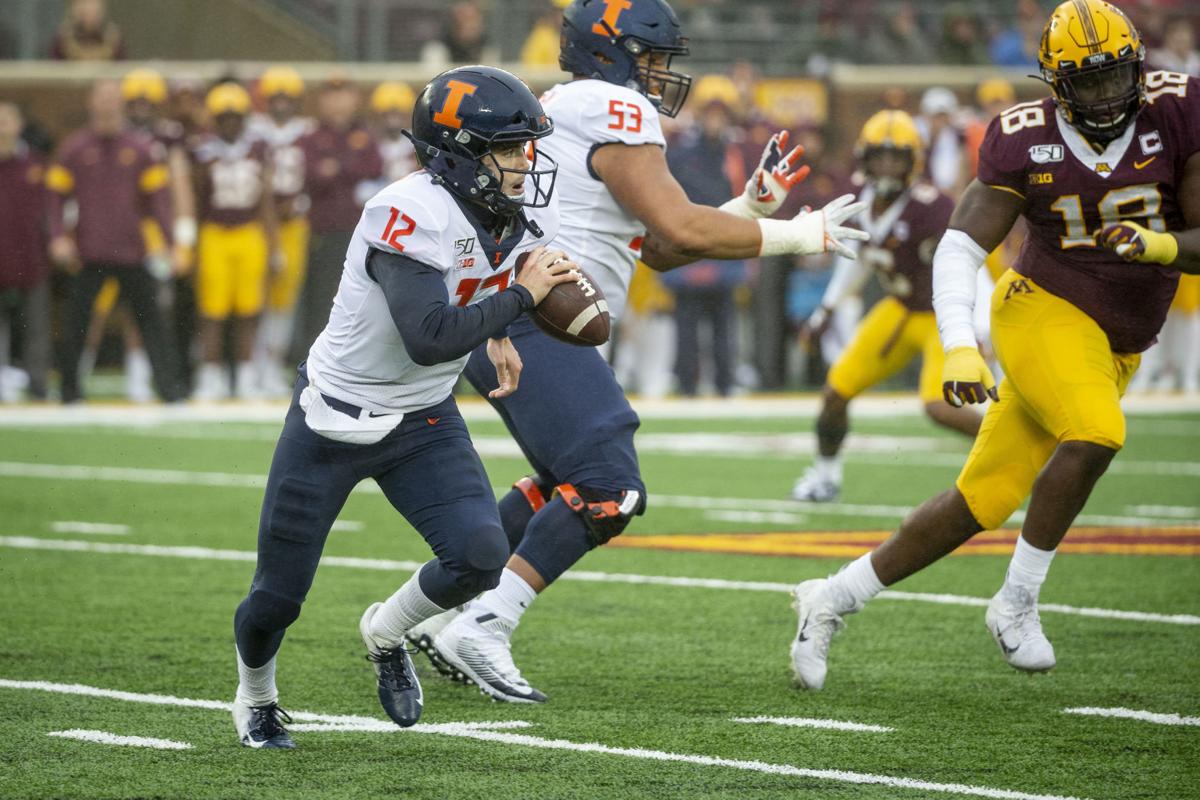 Illinois Quarterback Matt Robinson Is Ready If Called Upon