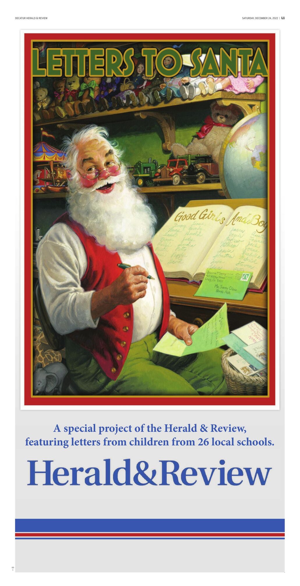 Letters To Santa (December 2022), PDF, Santa Claus