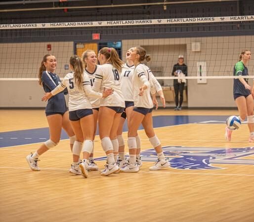 Heartland Volleyball Sweeps Both Matches at Lincoln Land Invitational