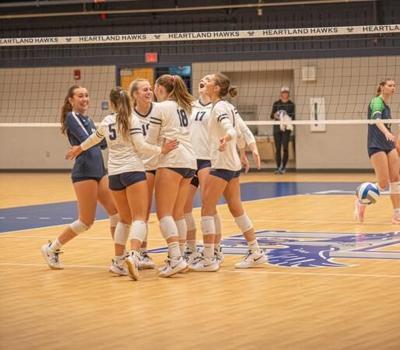 Heartland Volleyball Sweeps Both Matches at Lincoln Land Invitational