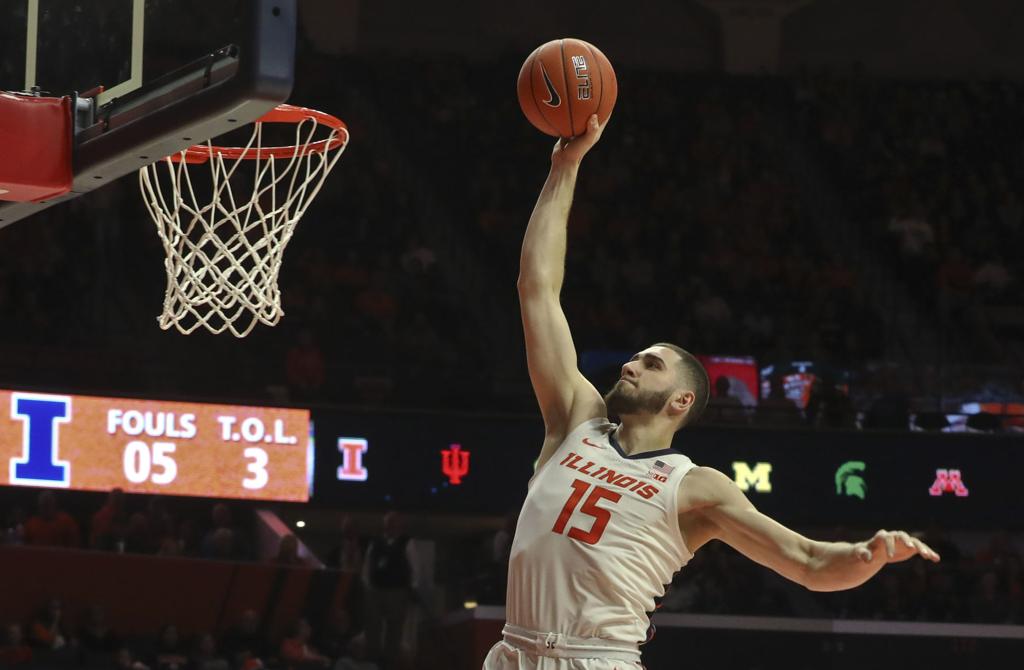 Illinois Basketball Notebook Kofi Cockburn Was A Monster In