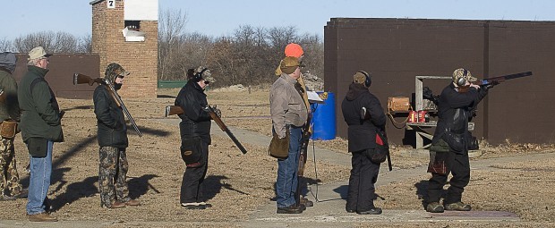 A Little Cold Doesn T Deter Winter Skeet League From Their Appointed Rounds Local Herald Review Com
