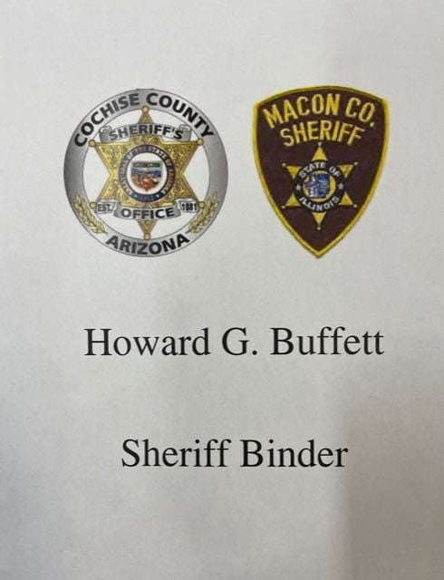 Howard G. Buffett Sheriff Binder 2