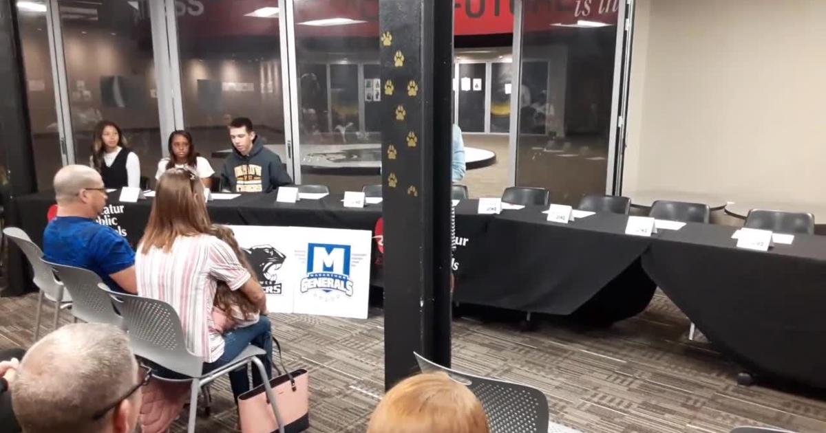 Decatur Public Schools career signing day