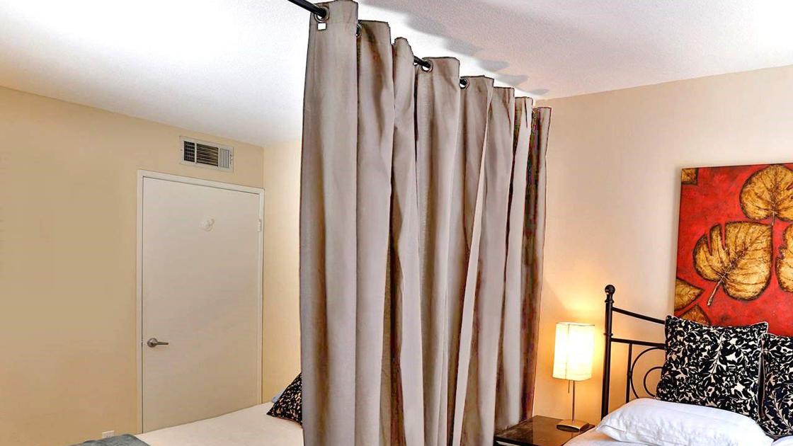 These Room Divider Rods Are Perfect For The Dorm Home Garden