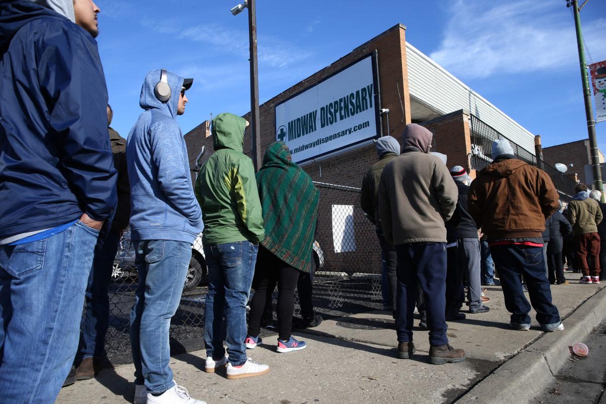 One week into recreational marijuana sales, Illinois dispensaries say