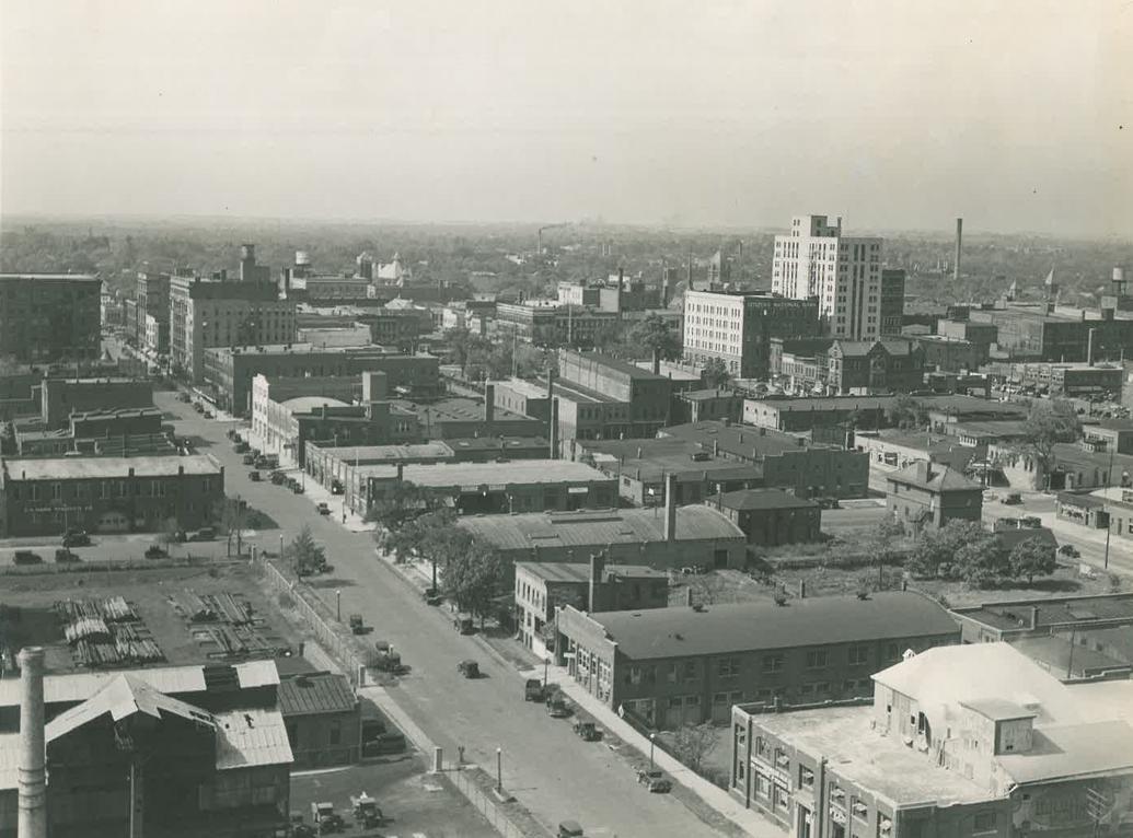 History photos Aerial views of Decatur