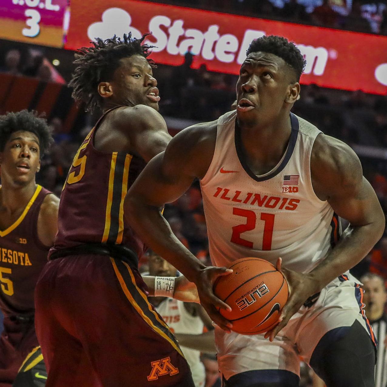 Another Tough Test Ahead For Kofi Cockburn When No 19 Illinois