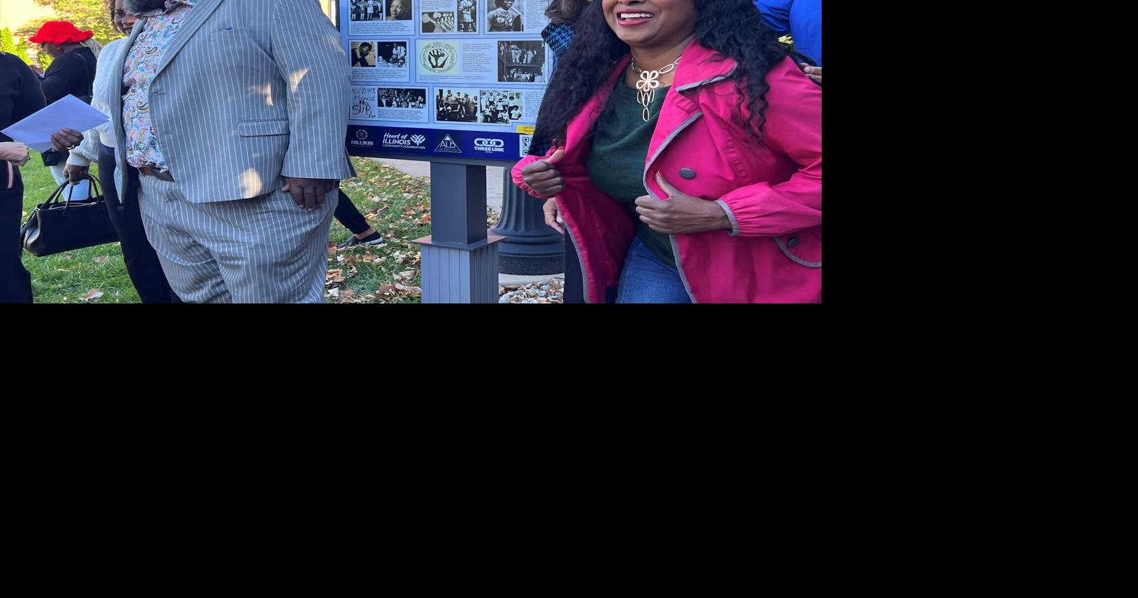 African American Millikin alumni honored on trail marker