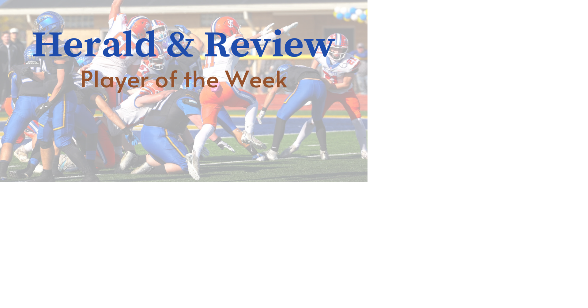 Vote for this week’s Herald & Review Player of the Week