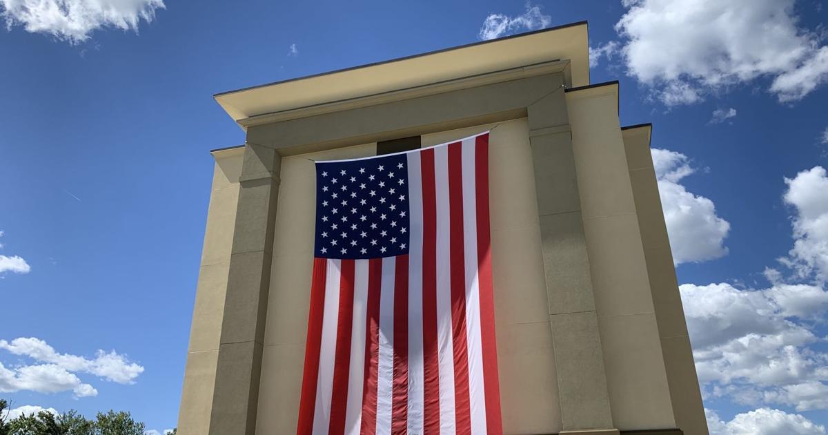 Decatur hotel honors the lives lost on Sept. 11 with memorial climb, flag