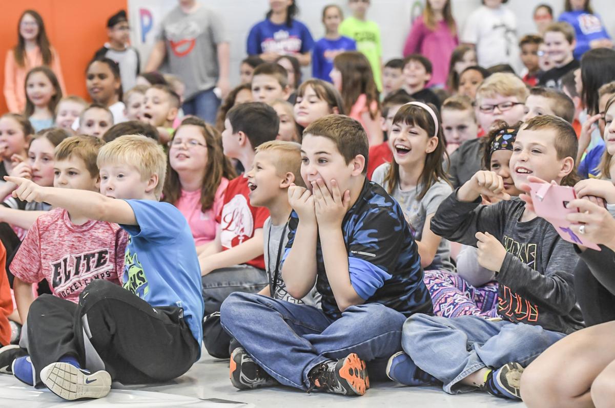 PHOTOS Pie In The Face at ArgentaOreana Elementary School Photo