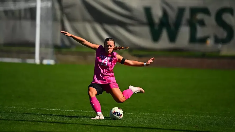Women’s Soccer Grabs First Road Win