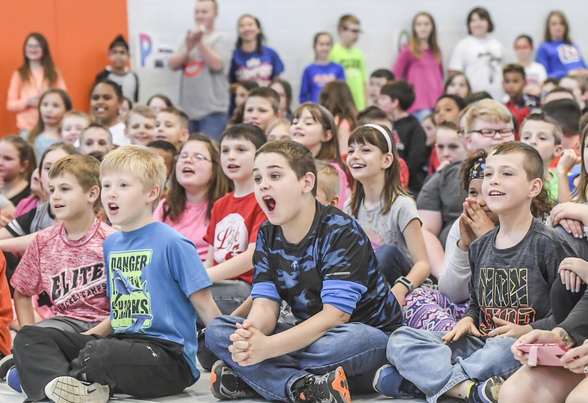 PHOTOS Pie In The Face at ArgentaOreana Elementary School Photo