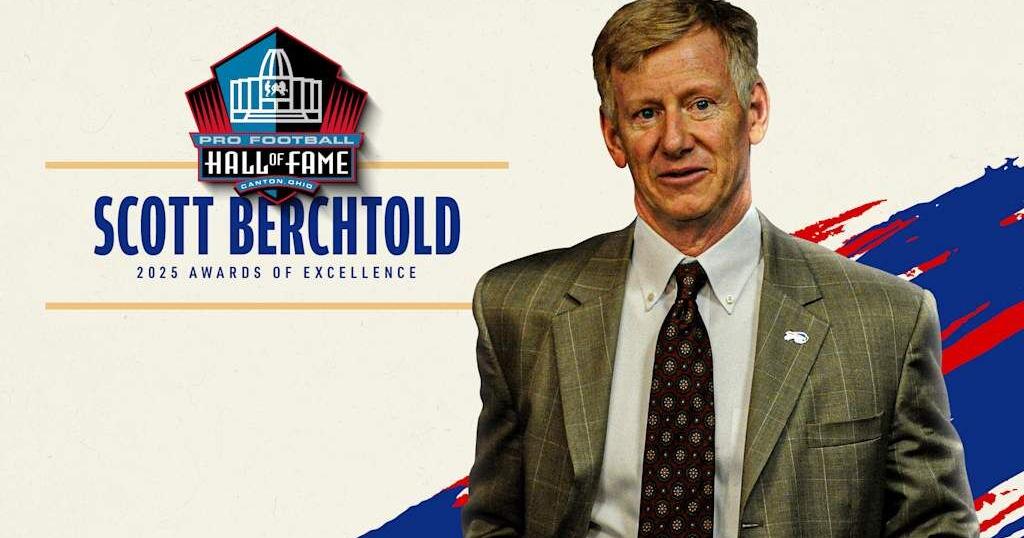 Decatur native Scott Berchtold to receive Pro Football Hall of Fame Award of Excellence