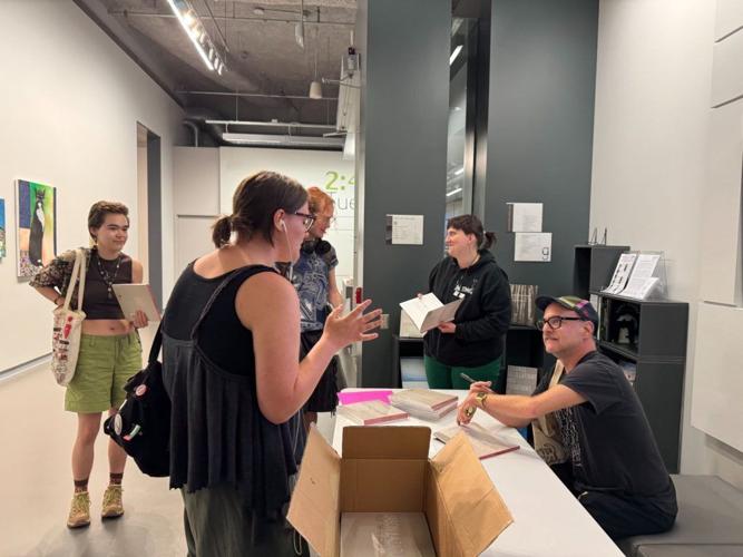 Seat at the table: University Galleries’ Creative Practice Lab connects students with professional artists, each other