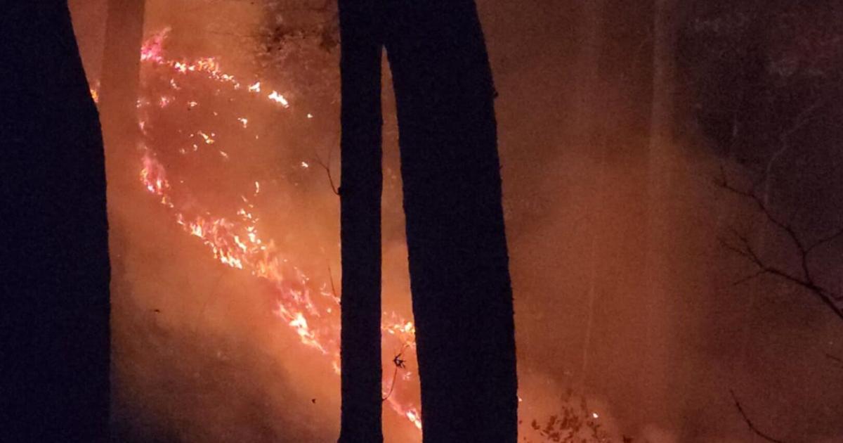 Cut Off Ridge Fire Fire in remote area of Fox Ridge under investigation