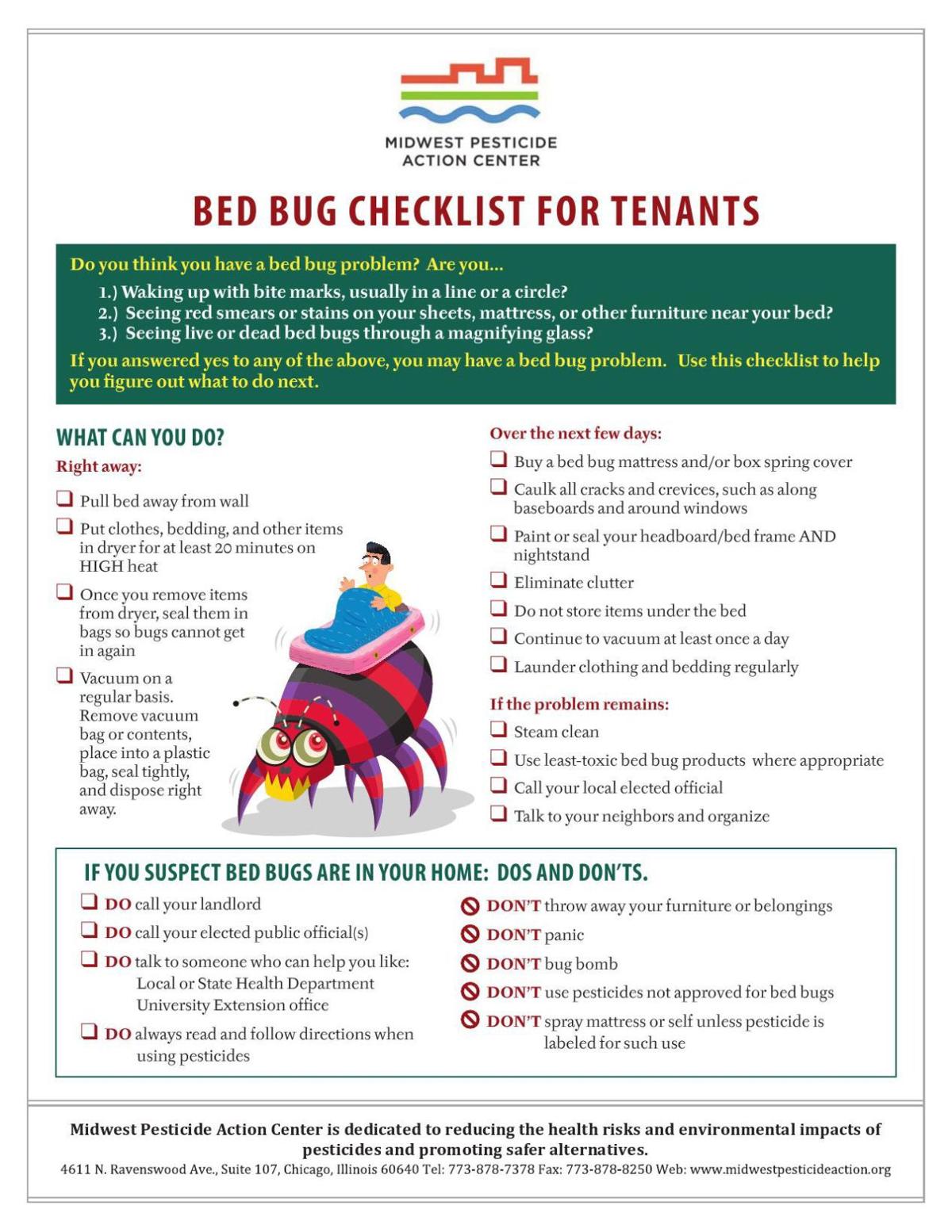 Tenants Bed Bugs Herald Review Com