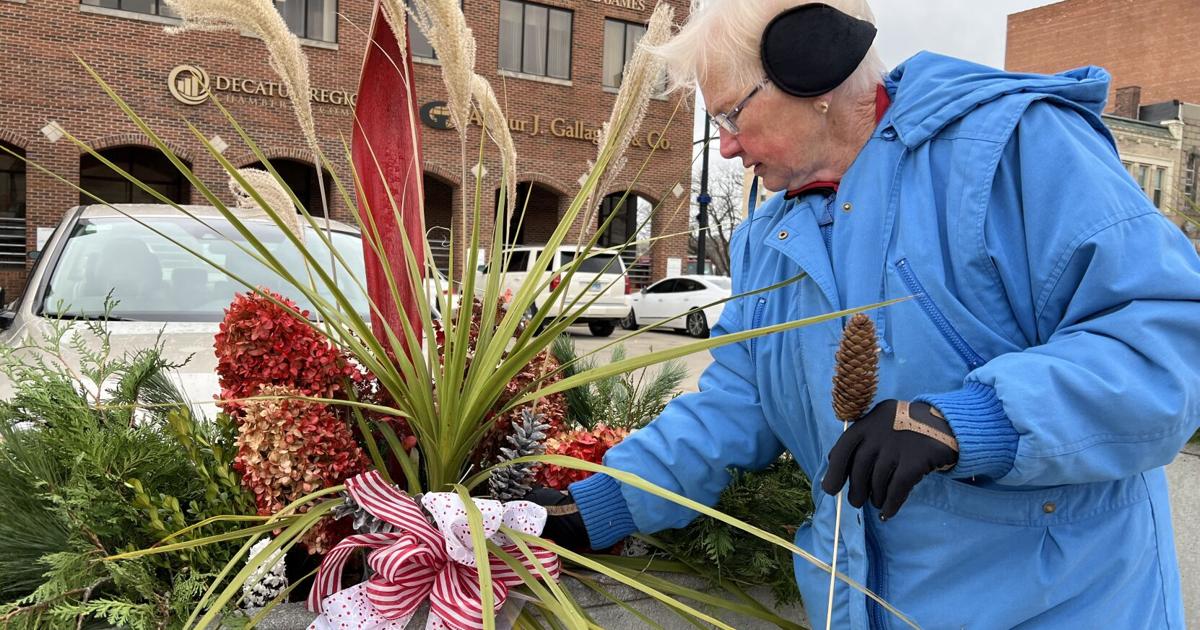 Winter doesn't cool group's desire to keep downtown Decatur's planters ...