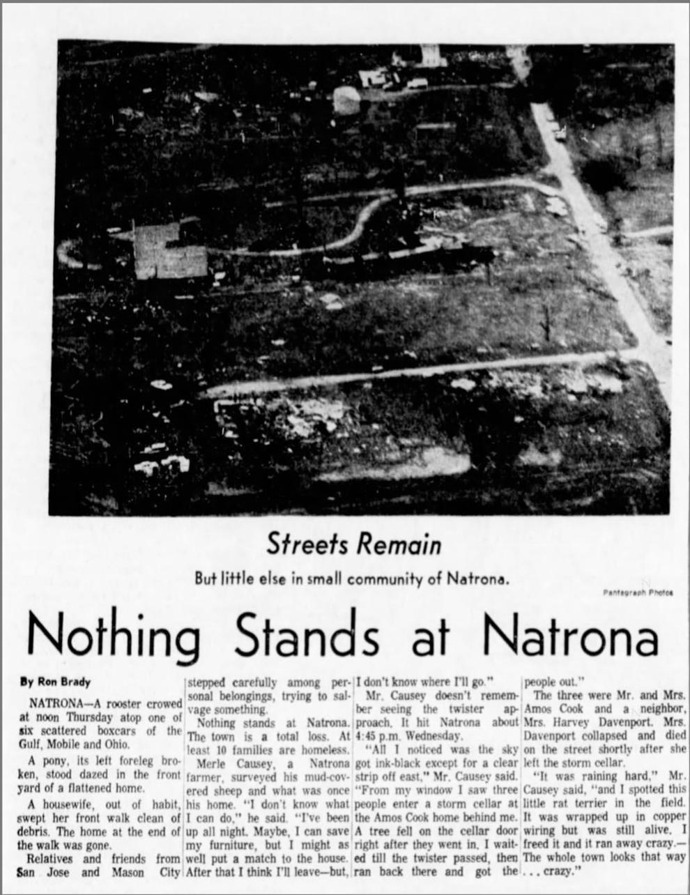 From the archives A look back at the Wapella tornado