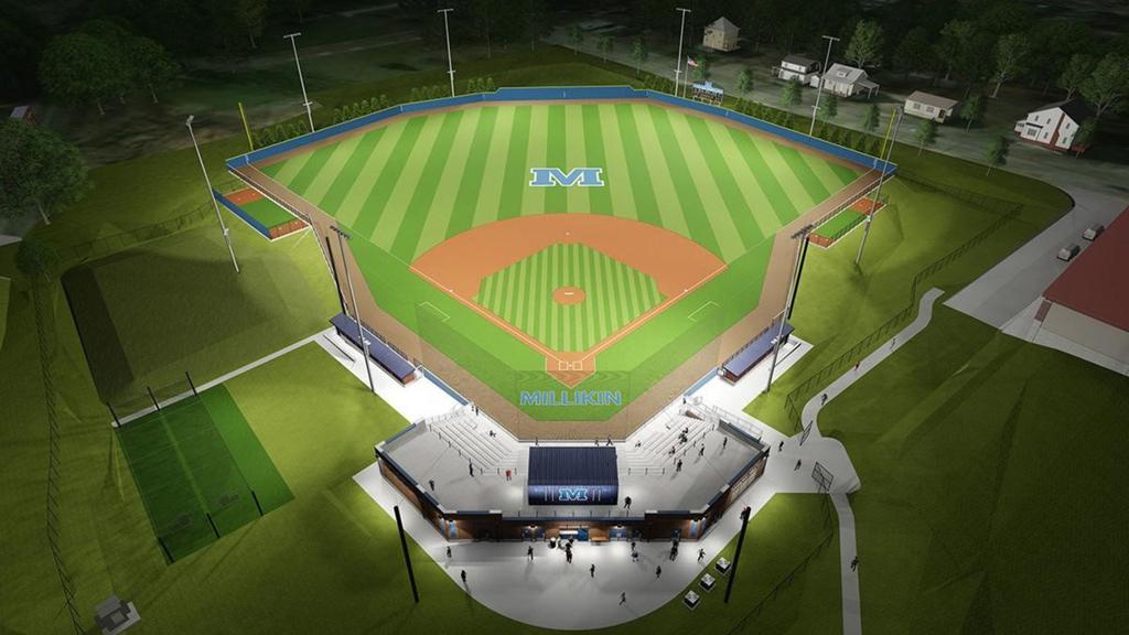 Opening Of Millikin S 5 Million Baseball Field Delayed To August Millikin Herald Review Com