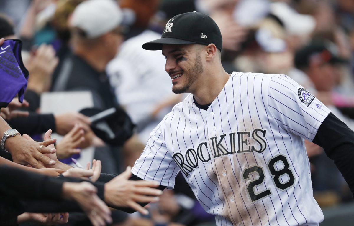 Rockies Arenado Baseball