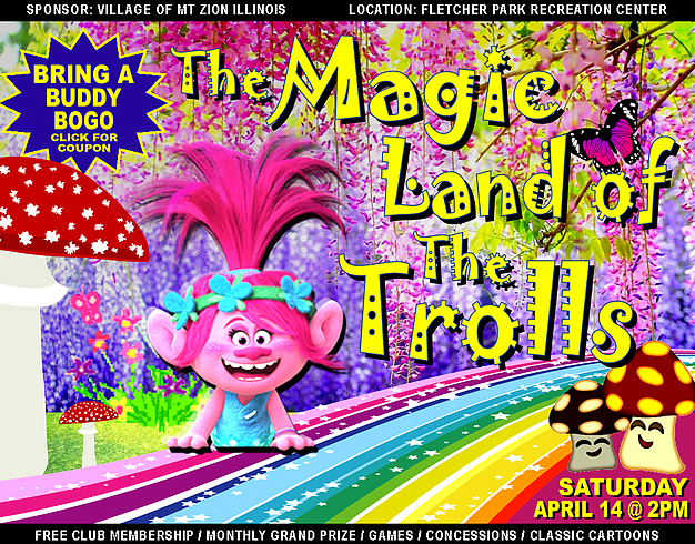 Fletcher Park Kids Club: The Magic Land Of The Trolls 