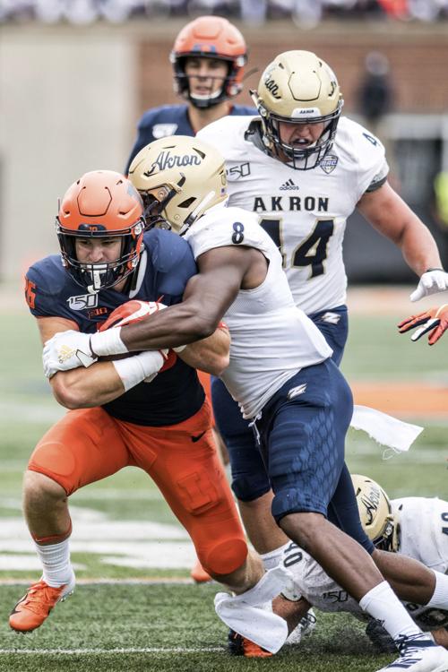 Illinois Running Back Mike Epstein Out For The Season With Knee