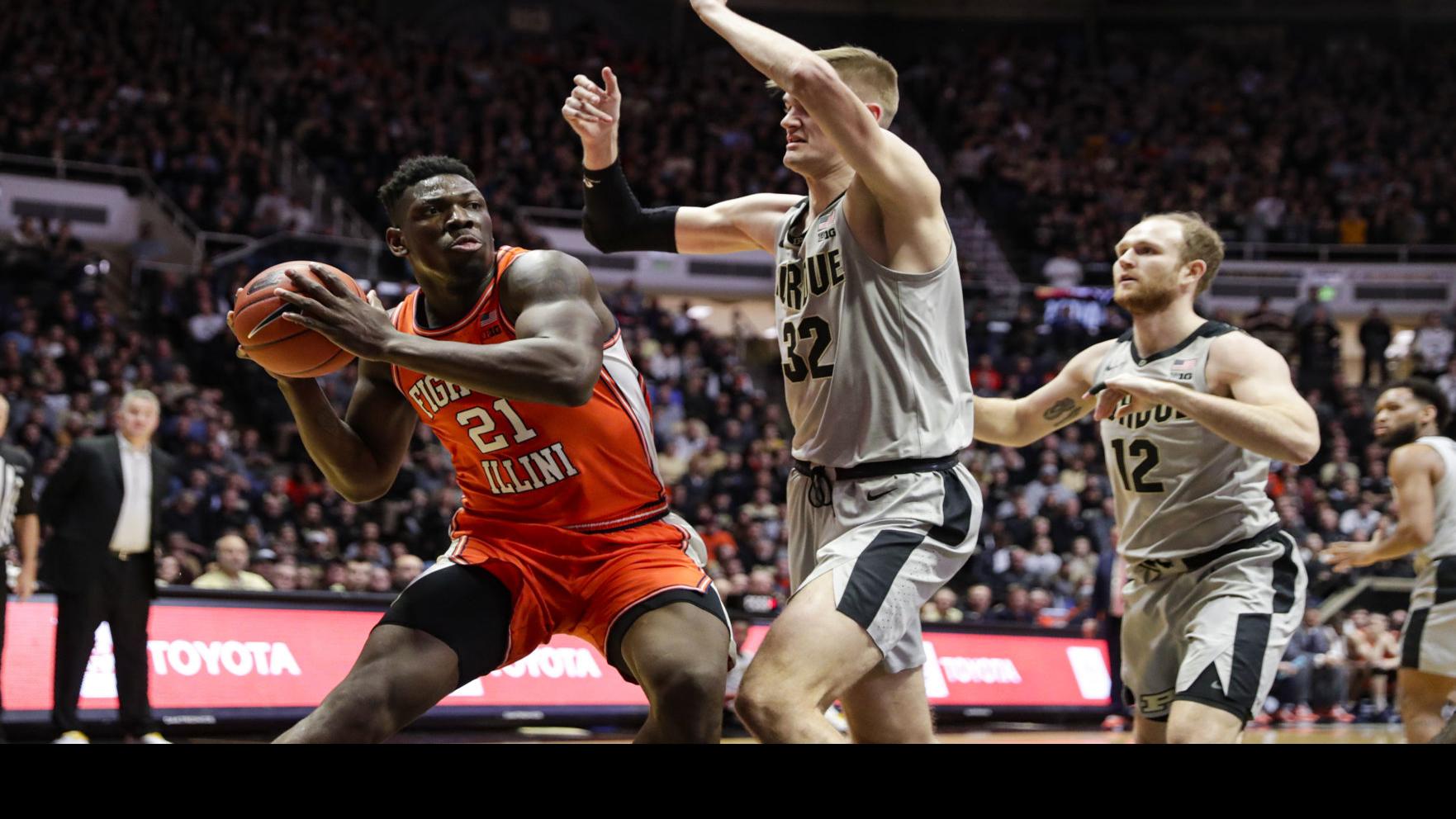 No 21 Illinois Basketball Beats Purdue 79 62 For First Win At