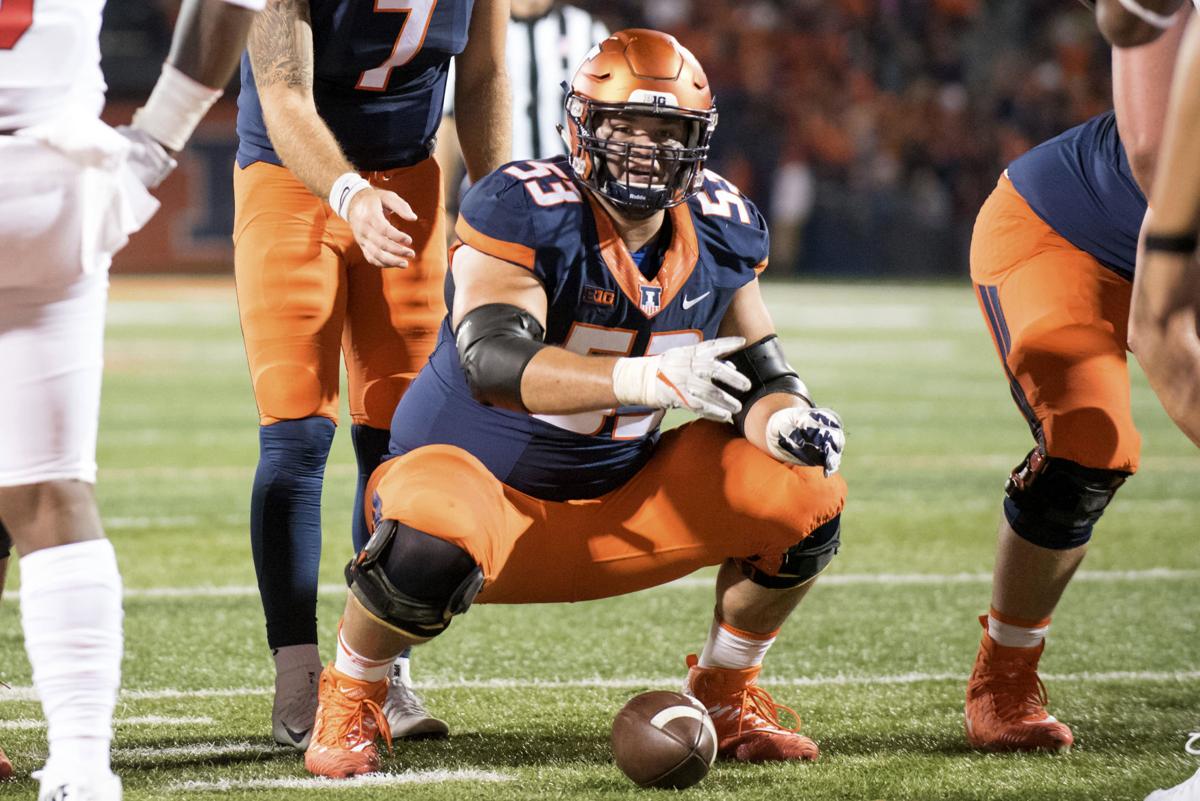 Lineman Nick Allegretti is Illinois' 'Godfather