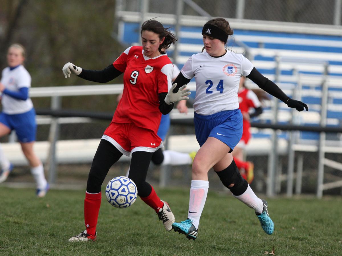 PHOTOS Mt. Zion at St. Teresa High School Girls Soccer 032317