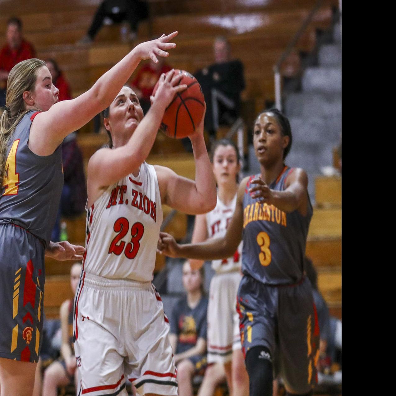 Emma Ewing Mount Zion Girls Basketball Preparing For Class 3a Sectional Semifinals High School Basketball Herald Review Com