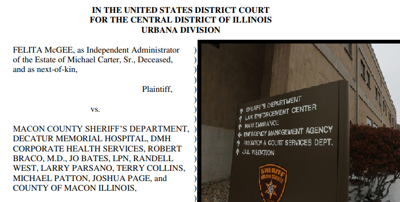 5 Years After Death 50 Million Macon County Inmate Case May Be Going To Trial Crime And Courts Herald Review Com