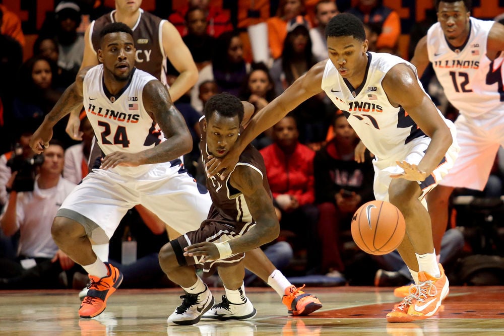 PHOTOS Illinois basketball exhibition game vs. Quincy Photo