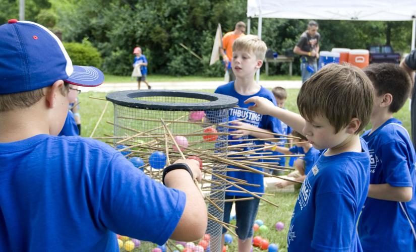 Scout Primary Problem Scouts have a blast solving problems