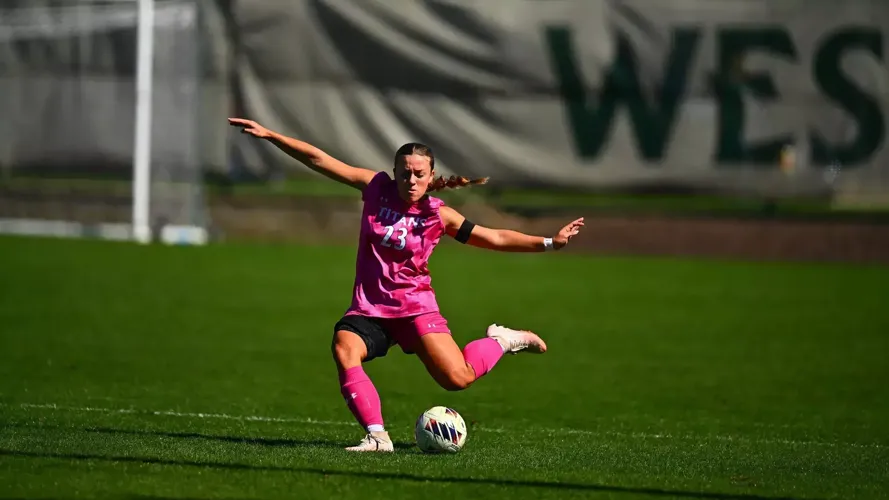 Women’s Soccer Grabs First Road Win