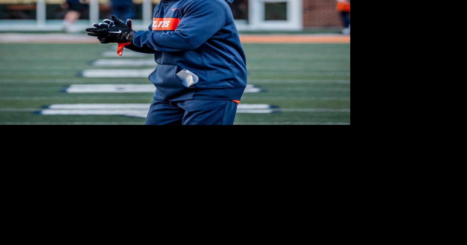 Illinois cornerbacks coach Keynodo Hudson adds fire, passion to team
