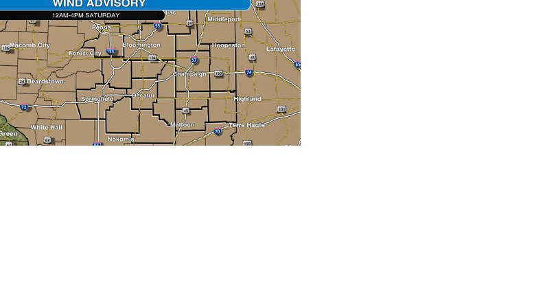 Isolated showers Friday, much cooler and very windy Saturday in central Illinois - Vimarsana News
