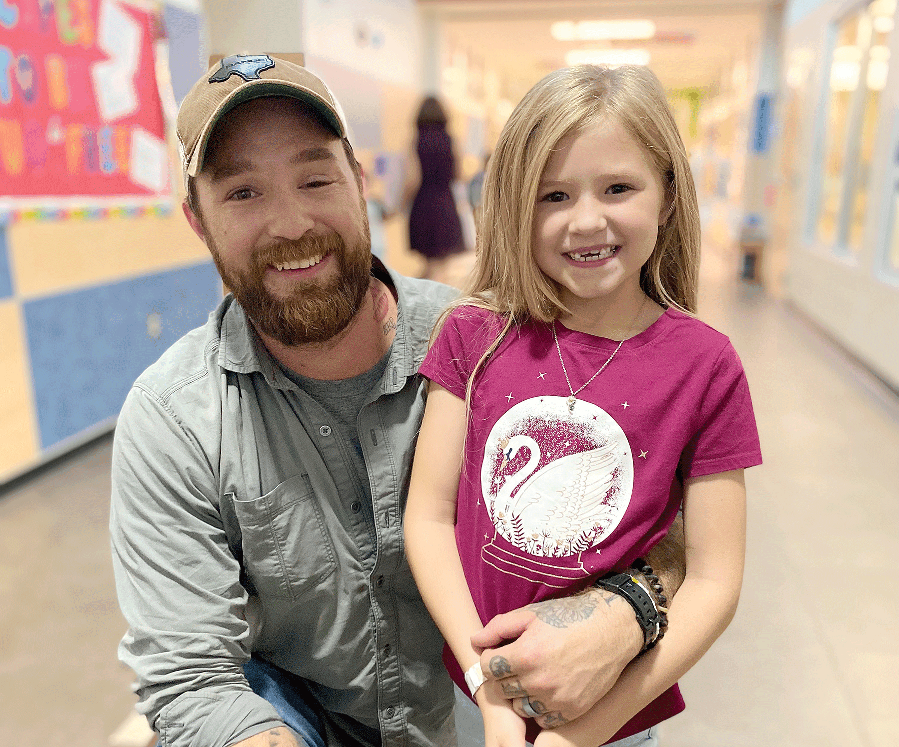 Navy vet gives daughter surprise at Clear Spring Elementary
