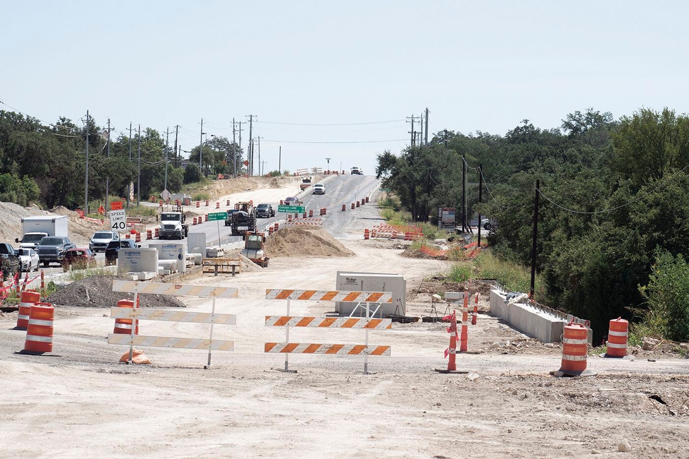 TxDOT: Comal County SH 46 expansion project about 50% complete ...