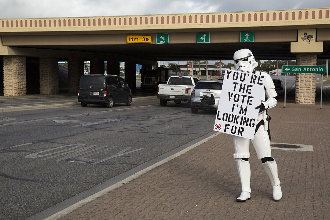 Storm Trooper Voting Encouragement
