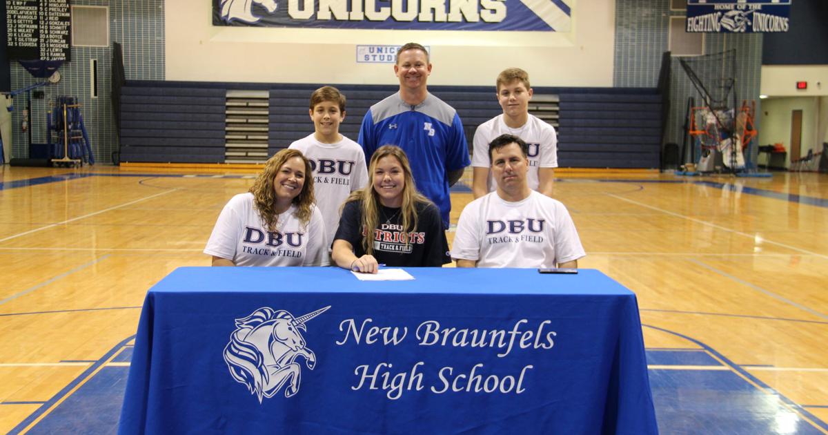 NBHS graduate signs with Dallas Baptist University Sports herald
