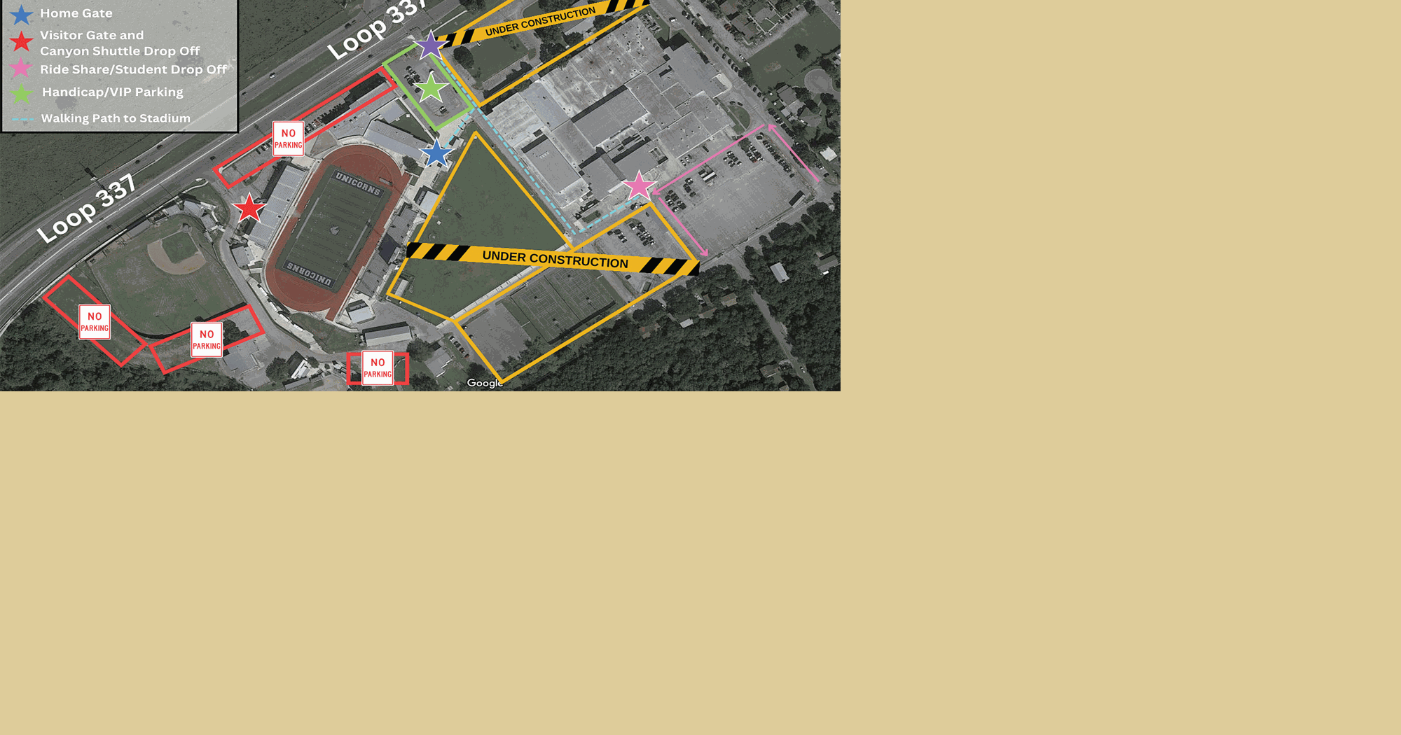 New Braunfels ISD officials advise football fans to plan ahead for