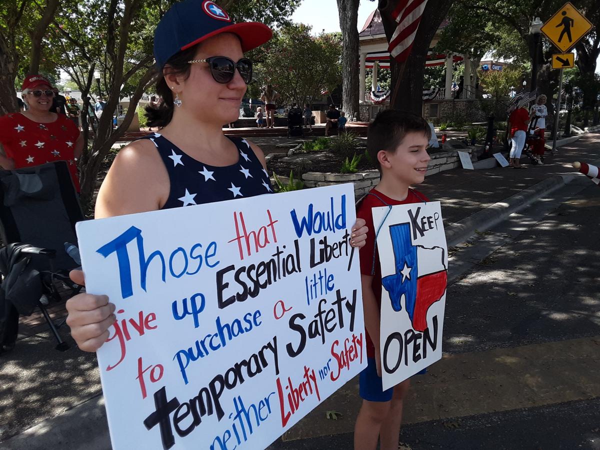 Independence Day event rallies for an open New Braunfels | Community Alert  | herald-zeitung.com