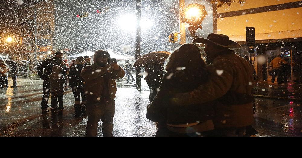 Snow surprises New Braunfels in December News