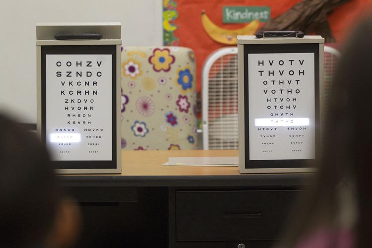 Community Vision Screening New Braunfels Noon Lions provide hearing, vision screenings for NBISD ...