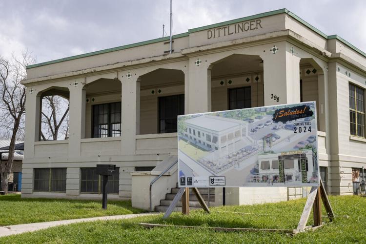New Braunfels' historic Dittlinger building the home of new Saludos