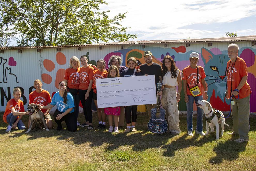 Randy Rogers Family Foundation's Pickleball Jam raises $50,000 for Humane Society of the New Braunfels Area