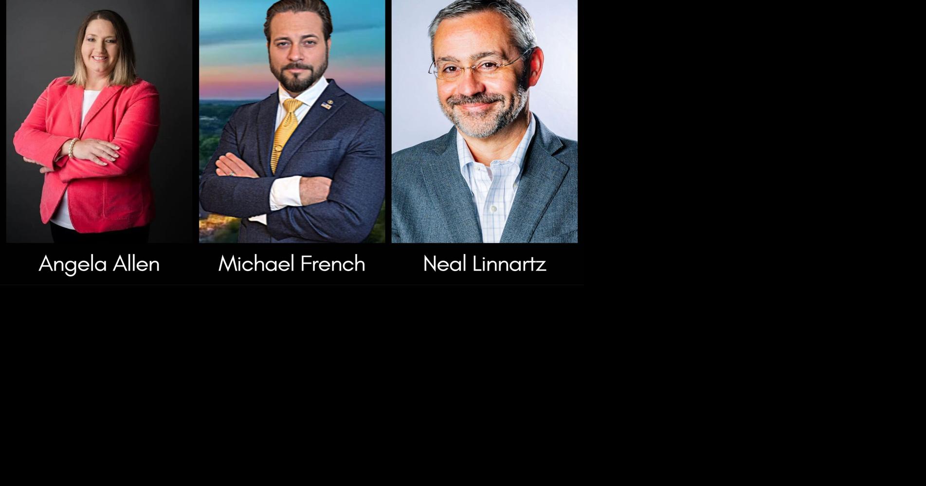 ELECTIONS 2026: Linnartz, Allen & French campaigning to become next New Braunfels Mayor